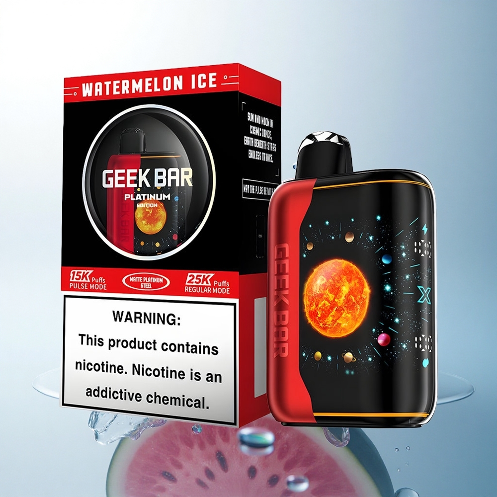 GEEK BAR Platinum Edition 25000 Puffs Watermelon Ice 20mL 2% Nicotine