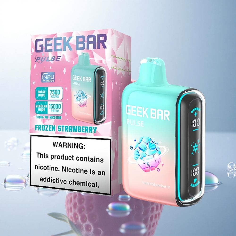 GEEK BAR Pulse 15000 Puffs Frozen Edition 16ML Nicotine 5% 650mAh