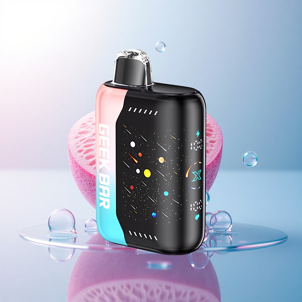 GEEK BAR Pulse X 42K Puffs Meteor Edition Pink & Blue Dual Mesh Coil Adjustable Airflow 820mAh