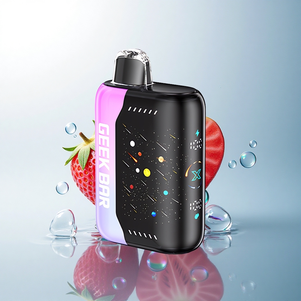 GEEK BAR Pulse X 42K Puffs Meteor Edition Strawberry Watermelon 820mAh 5% Nicotine
