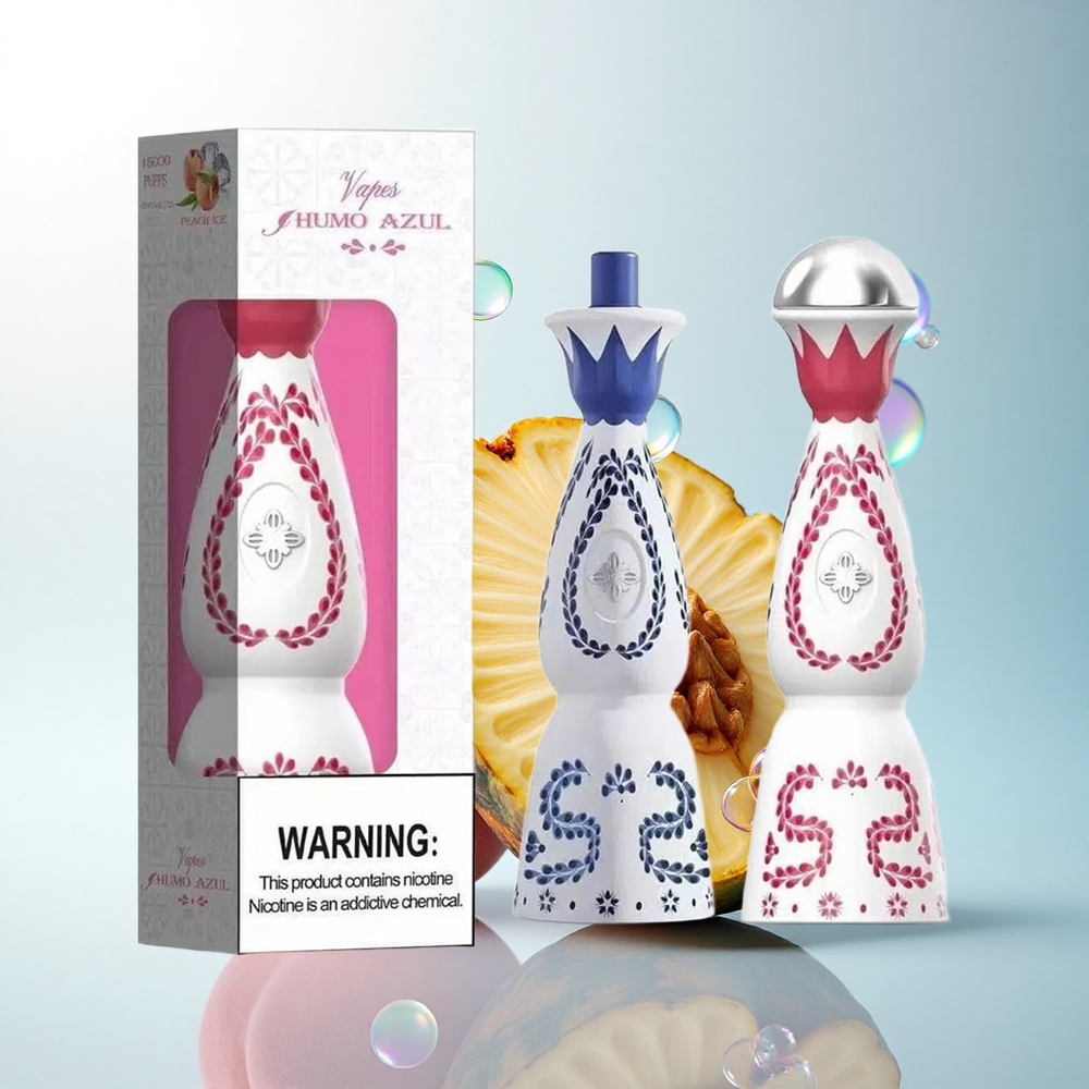 Humo Azul 15000 Puffs Peach Mango Pineapple 5% Nicotine 500mAh