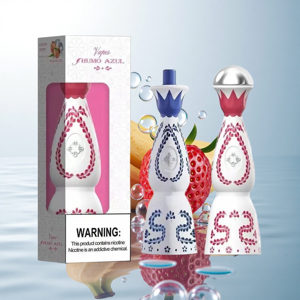 Humo Azul 15000 Puffs Strawberry Banana Dragonfruit 5% Nicotine 500mAh