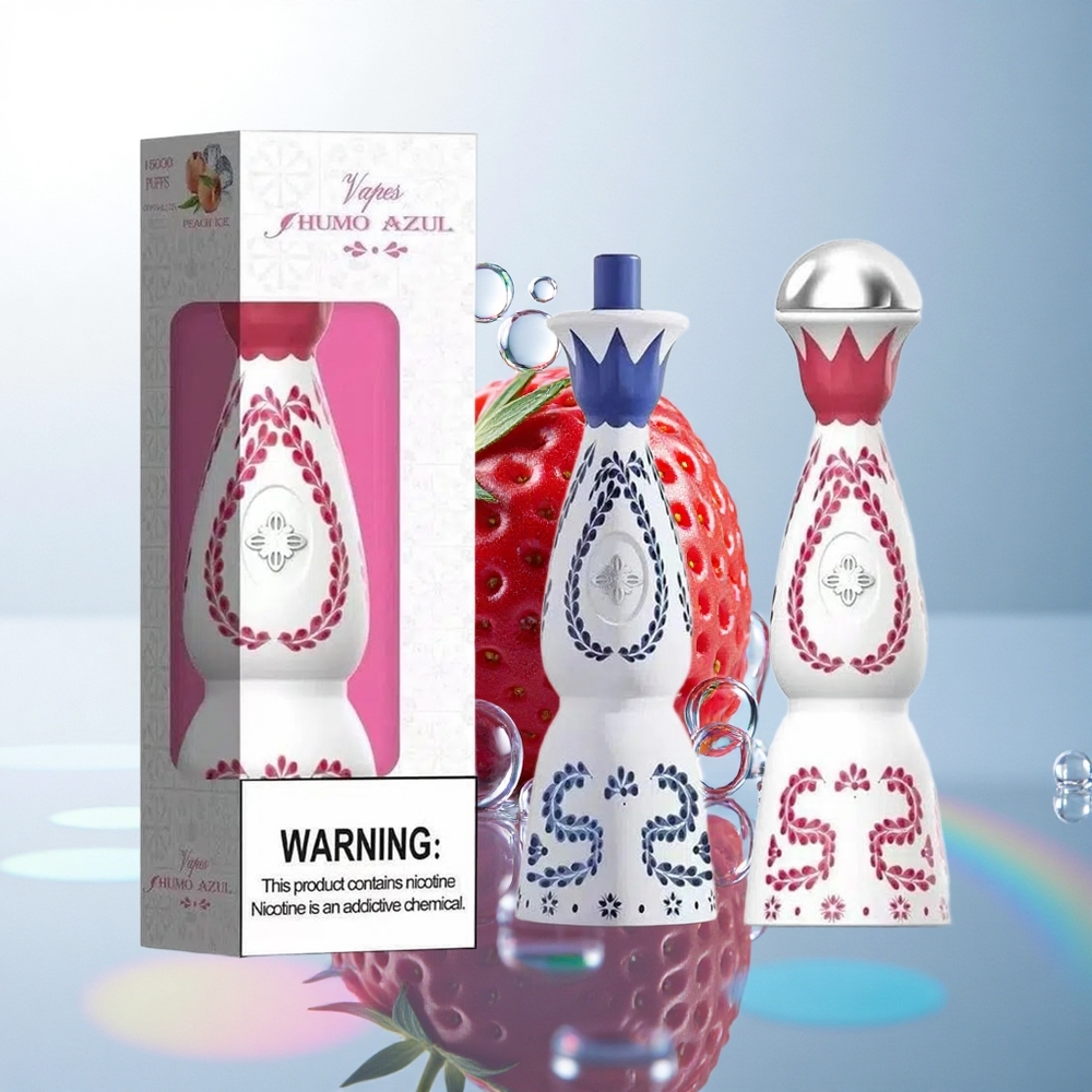 Humo Azul 15000 Puffs Strawberry Bear 5% Nicotine 500mAh
