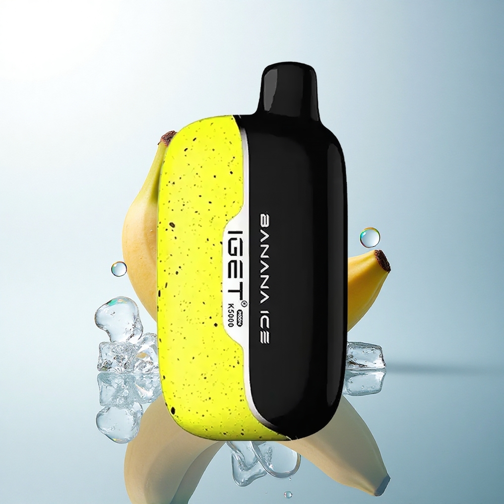 IGET Moon K5000 Puffs Banana Ice 81.5g 1.35 Ohm