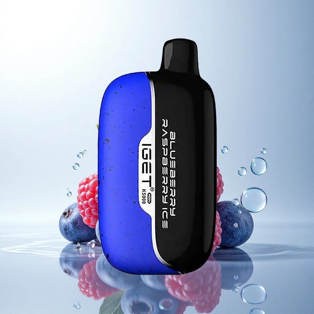 IGET Moon K5000 Puffs Blueberry Raspberry Ice 81.5g 1.35 Ohm