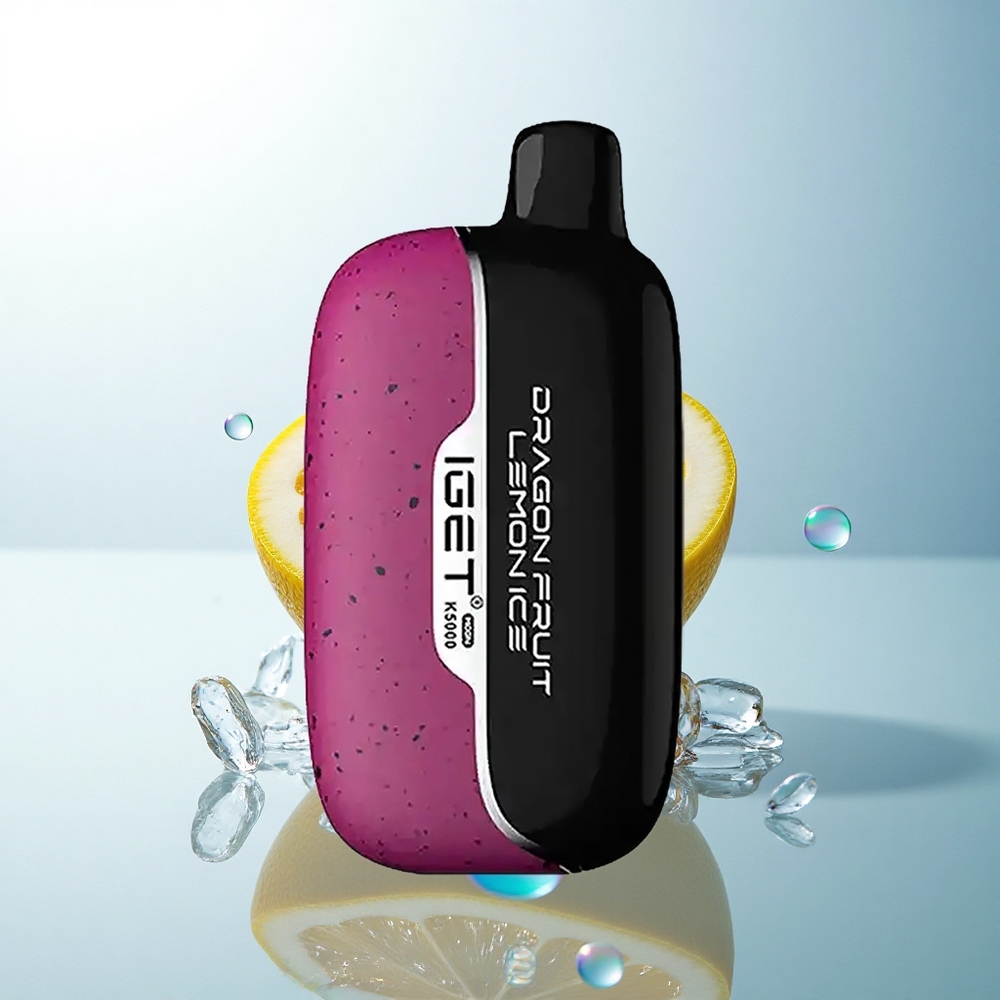 IGET Moon K5000 Puffs Dragon Fruit Lemon Ice 81.5g 1.35 Ohm