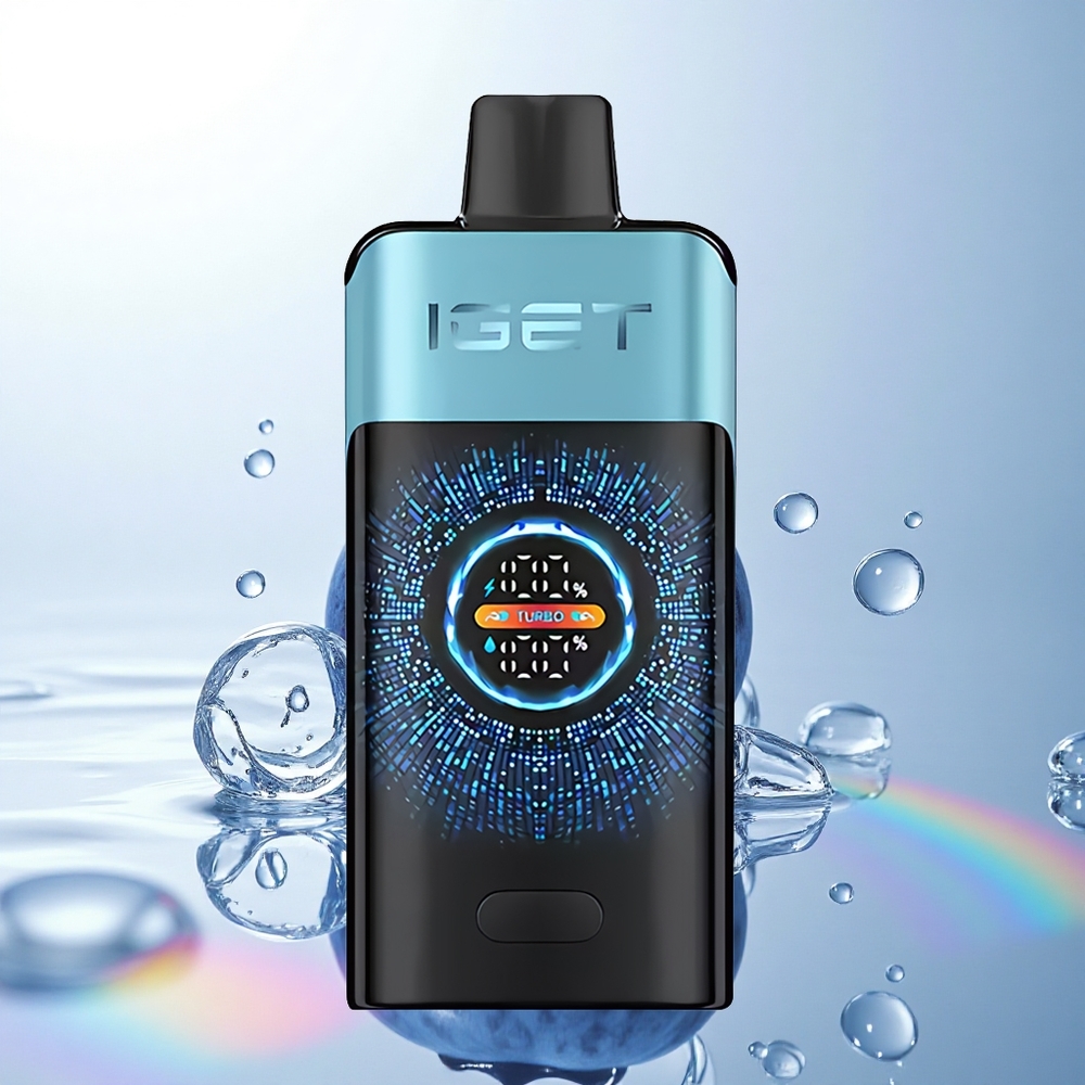 IGET ONE 12000 Puffs Blueberry Ice with 2700mAh and Dual Mesh Coil