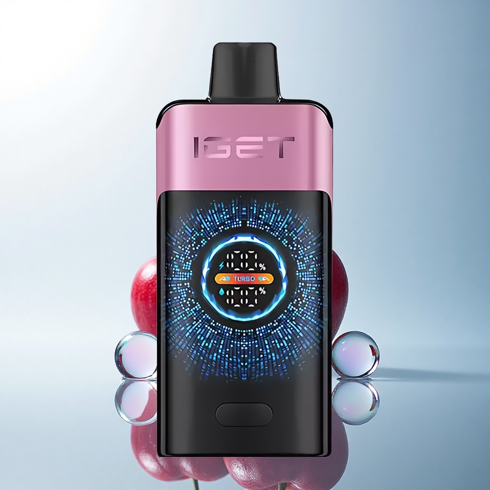 IGET ONE 12000 Puffs Cherry Monster 2700mAh 0.6ohm Dual Mesh