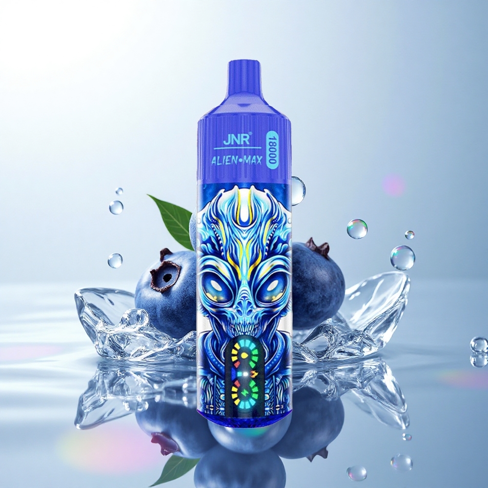 JNR Alien Max 18000 Blueberry On Ice with Dual Mesh Coil & 850mAh