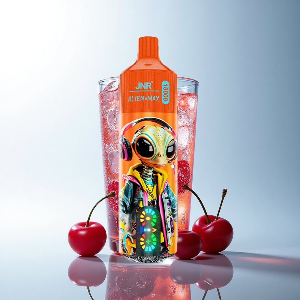 JNR Alien Max 18000 Fizzy Cherry Cola Dual Mesh 850mAh