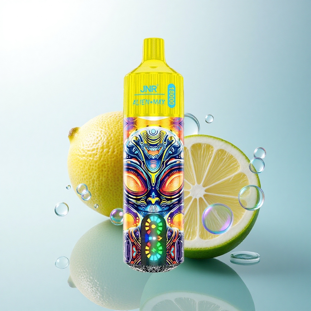 JNR Alien Max 18000 Lemon & Lime with Smart LED Display & 850mAh