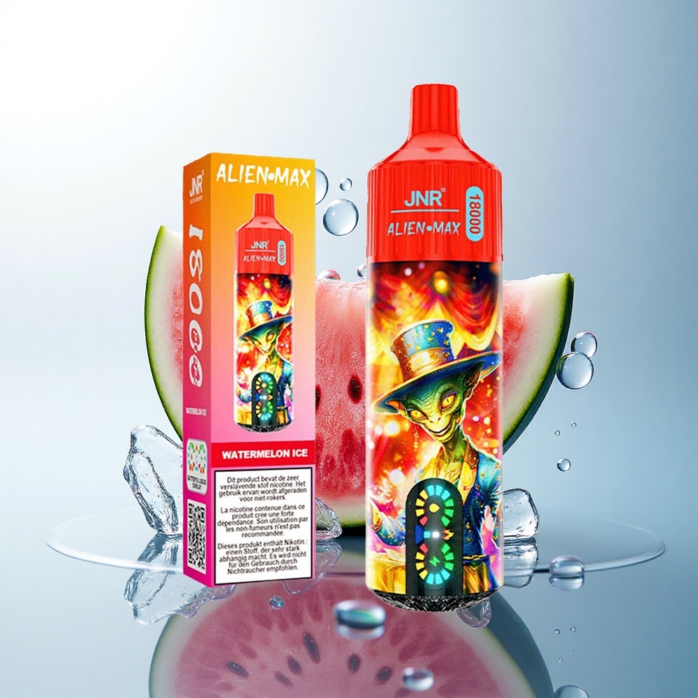 JNR Alien Max 18000 Watermelon Ice Dual Mesh 850mAh