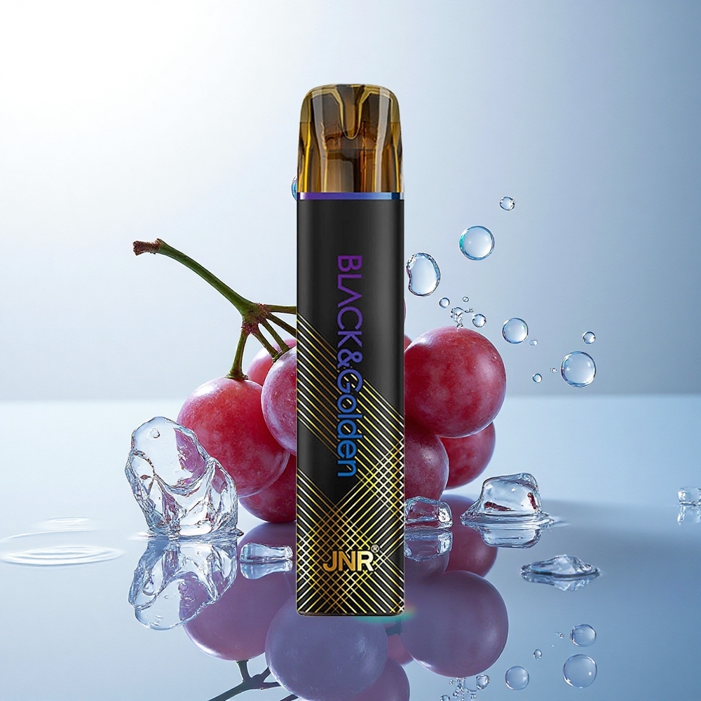 JNR Black&Golden 600+200 Grape Ice 550mAh 2% Nicotine