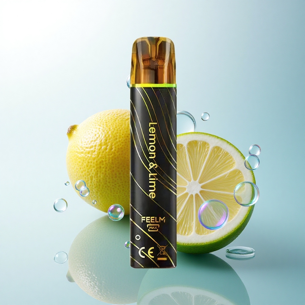 JNR Black&Golden 600+200 Lemon & Lime 550mAh 2% Nicotine Disposable Vape