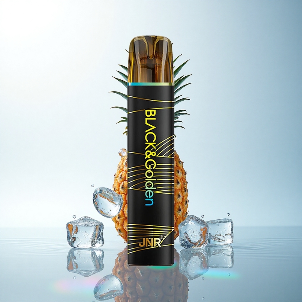 JNR Black&Golden 600+200 Pineapple Ice 550mAh 2% Nicotine