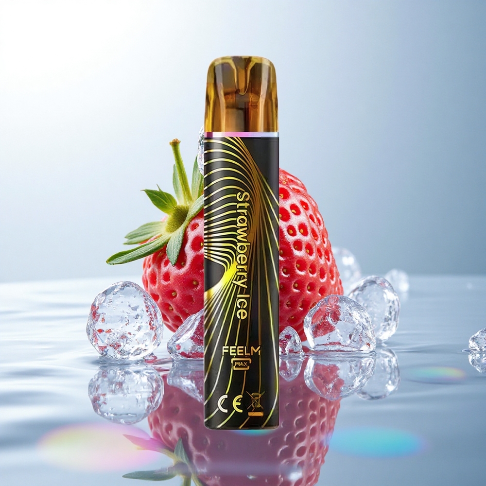 JNR Black&Golden 600+200 Strawberry Ice 550mAh 2% Nicotine