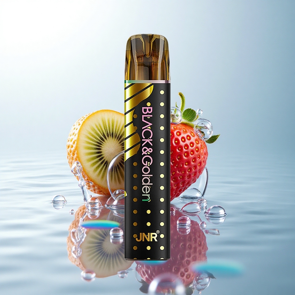 JNR Black&Golden 600+200 Strawberry Kiwi 550mAh 2% Nicotine
