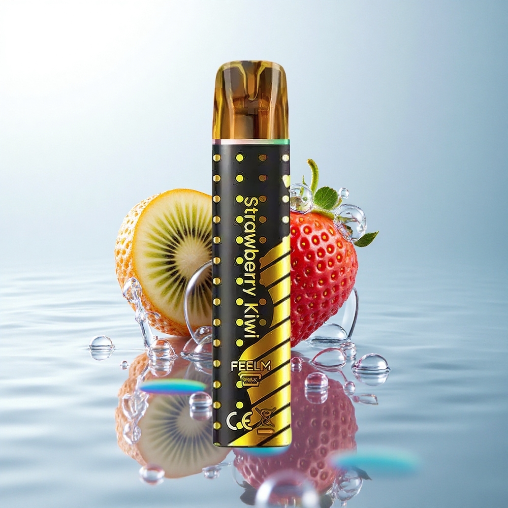 JNR Black&Golden 600+200 Strawberry Kiwi 550mAh 2% Nicotine
