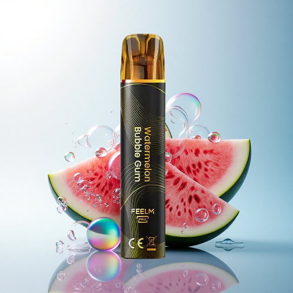 JNR Black&Golden 600+200 Watermelon Bubble Gum 550mAh 2% Nicotine