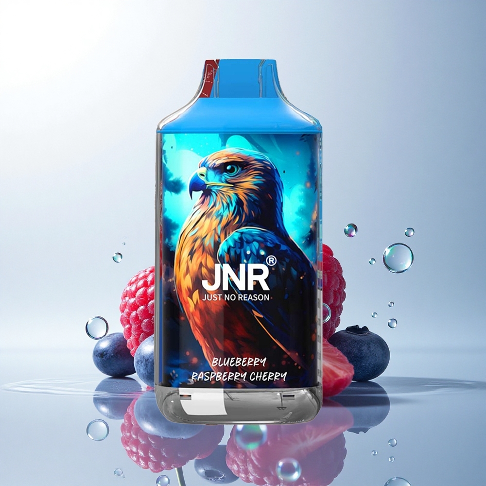 JNR Falcon 16000 Blueberry Raspberry Cherry Dual Mesh 22ml 850mAh 2% Nicotine