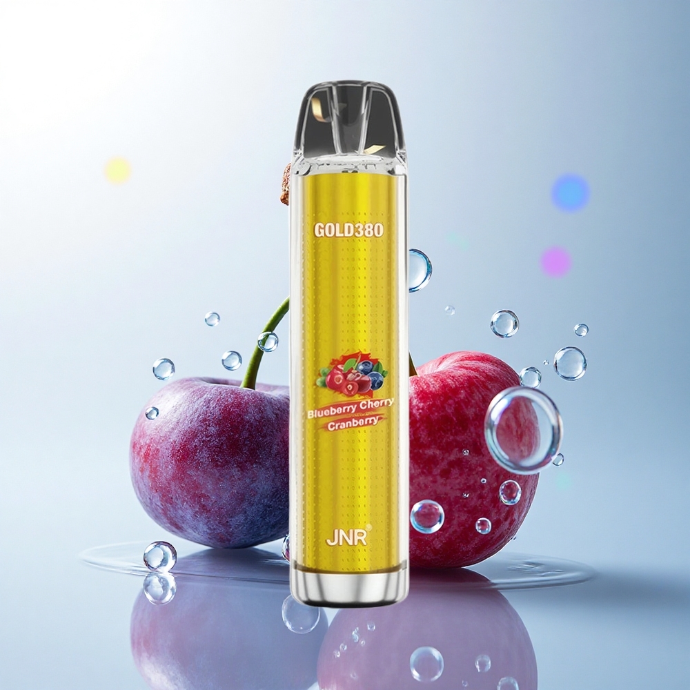 JNR Gold380 6000 Blueberry Cherry Cranberry 1500mAh 5% Nicotine