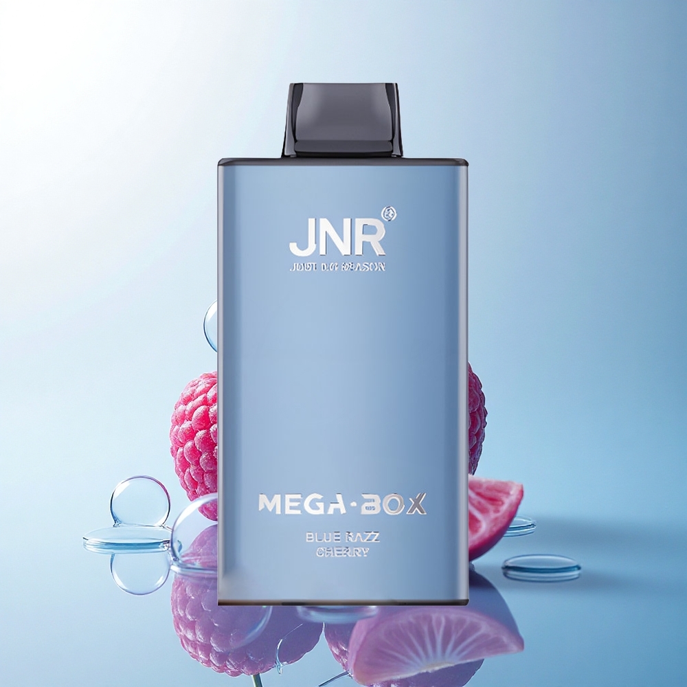 JNR Mega Box 25000 Blue Razz Cherry 30ml 850mAh