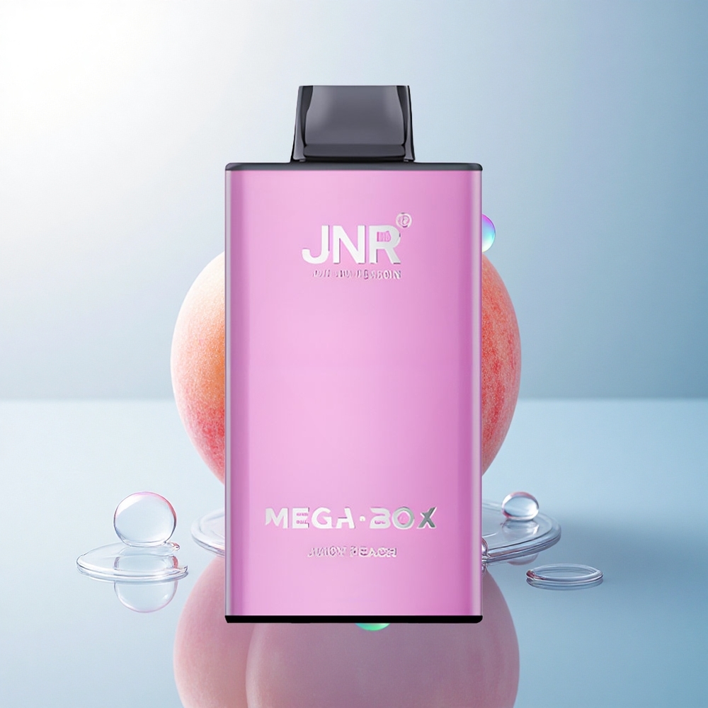 JNR Mega Box 25000 Juicy Peach 30ml 850mAh Disposable Vape
