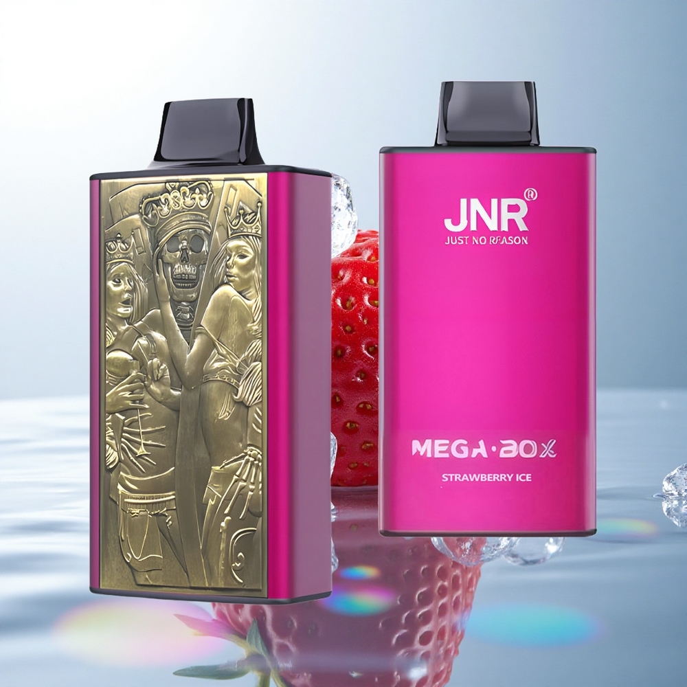 JNR Mega Box 25000 Strawberry Ice 850mAh Dual Mesh