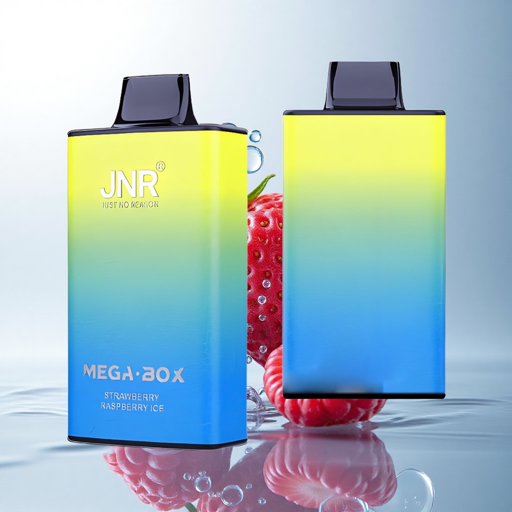 JNR Mega Box 25000 Strawberry Raspberry Ice 30ml 2% Nicotine