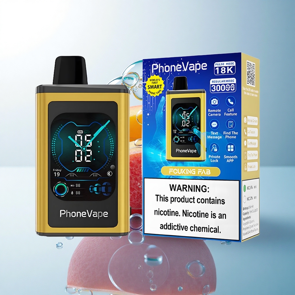 JNR PhoneVape 30000 Fucking Fab 850mAh Adjustable Airflow