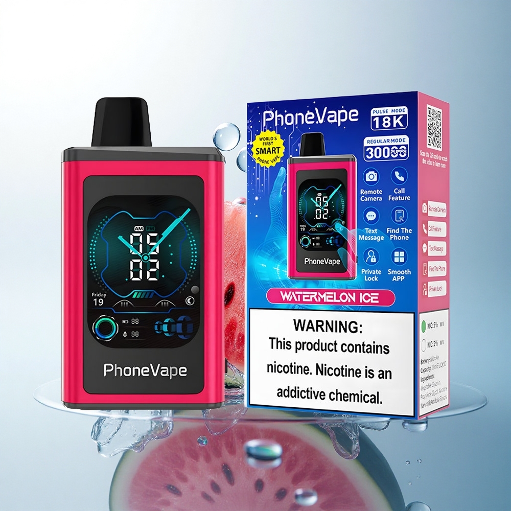 JNR PhoneVape 30000 Watermelon Ice Turbo Lock