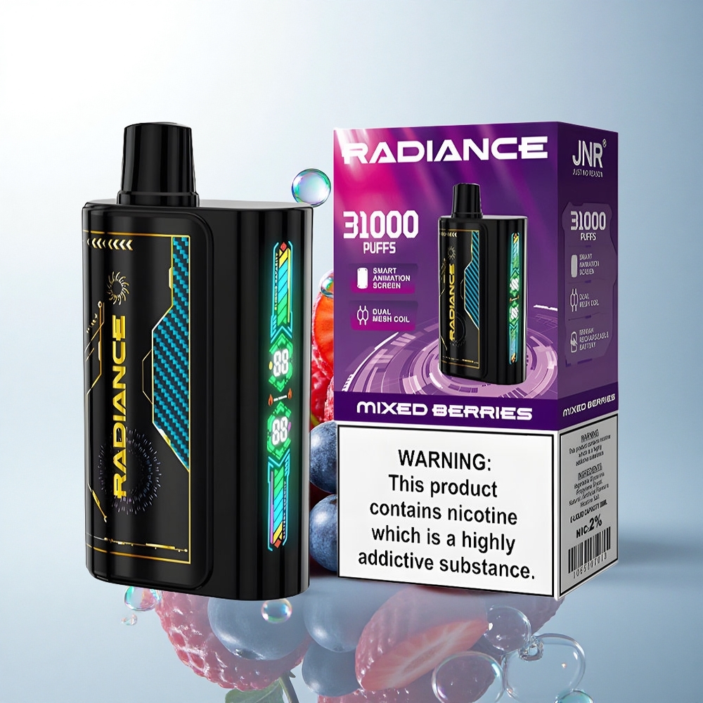 JNR Radiance 31000 Mixed Berries 28ml 950mAh Disposable Vape