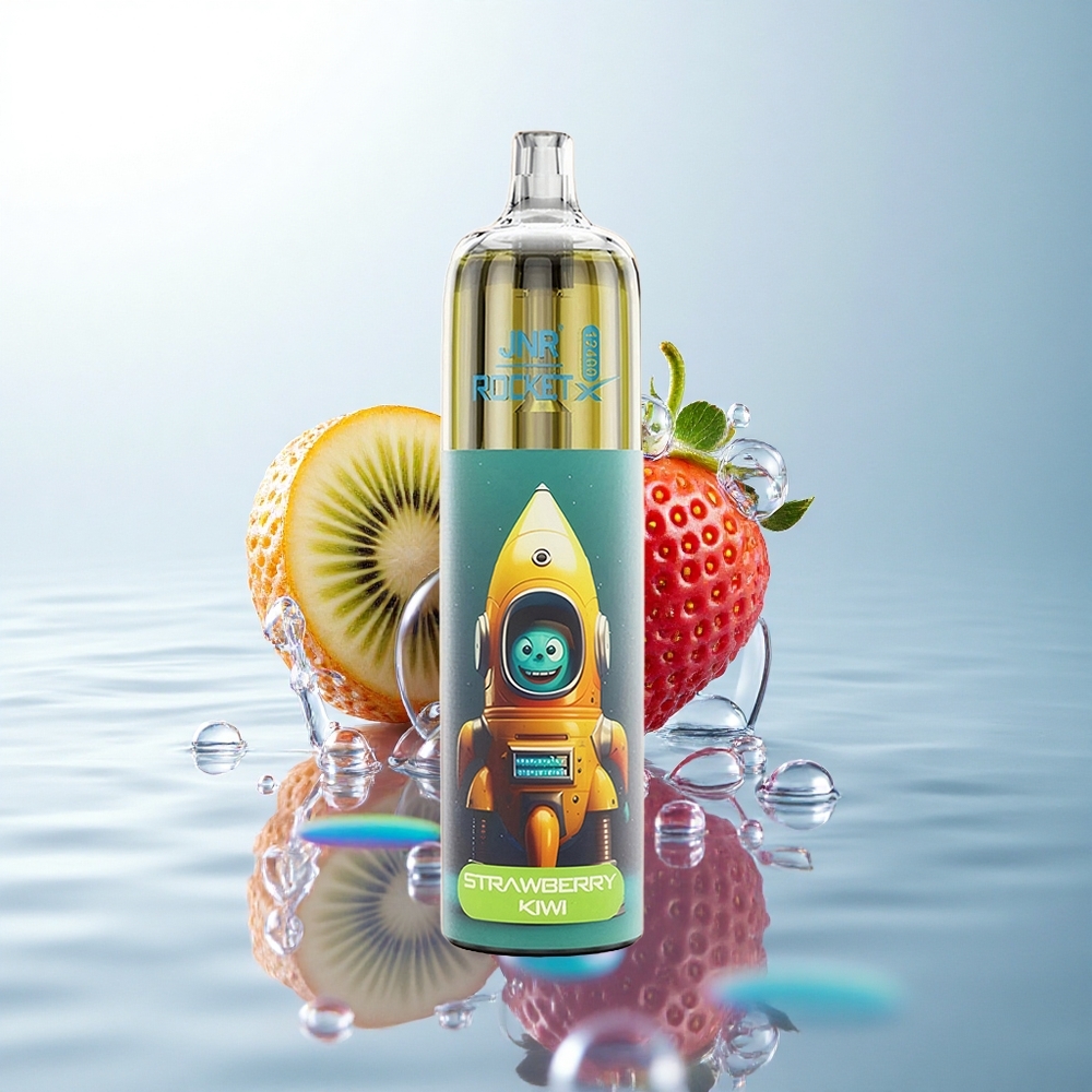 JNR Rocket-X 12400 Strawberry Kiwi 850mAh 1.2ohm Mesh