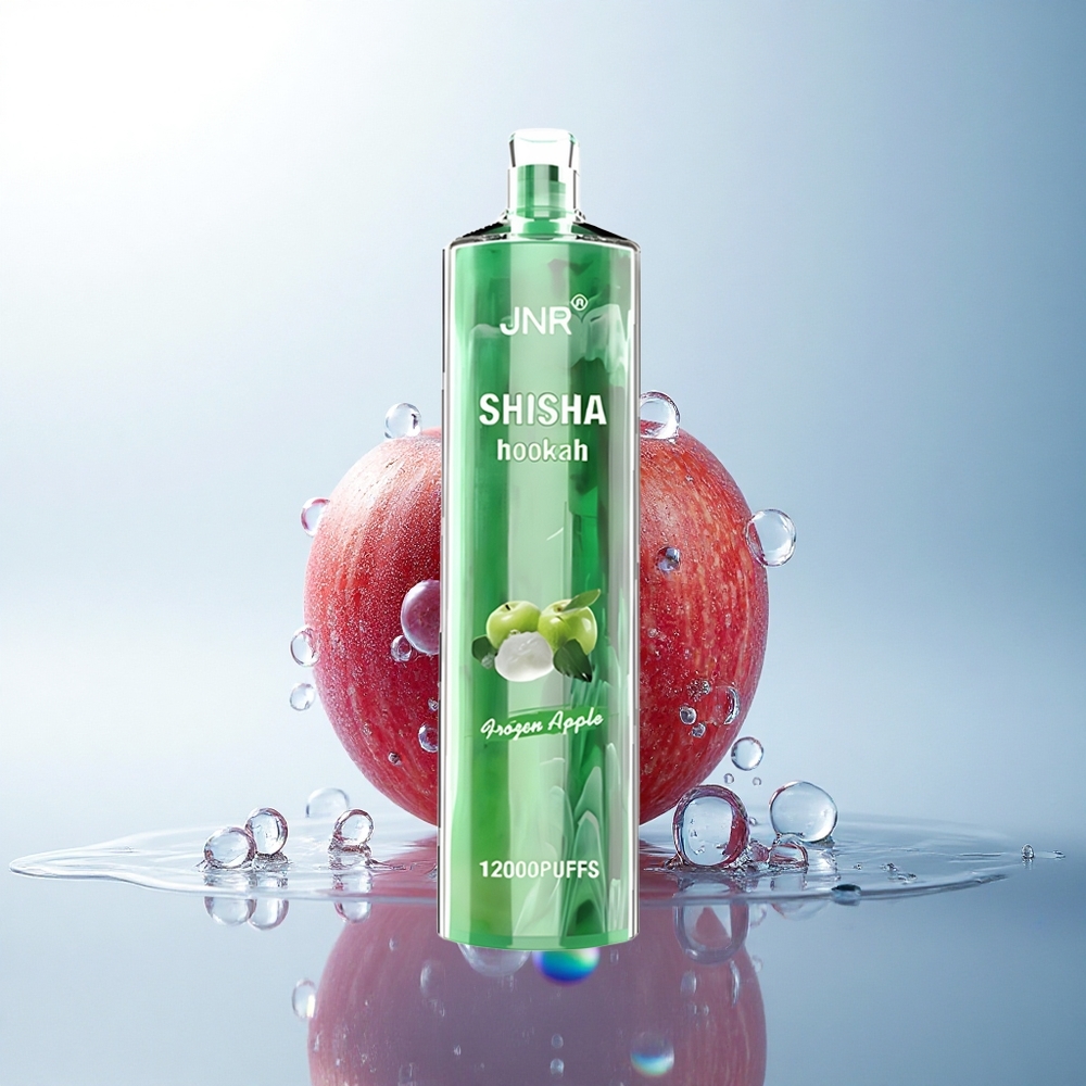 JNR Shisha Hookah 12000 Frozen Apple 750mAh 24ml 0% Nicotine