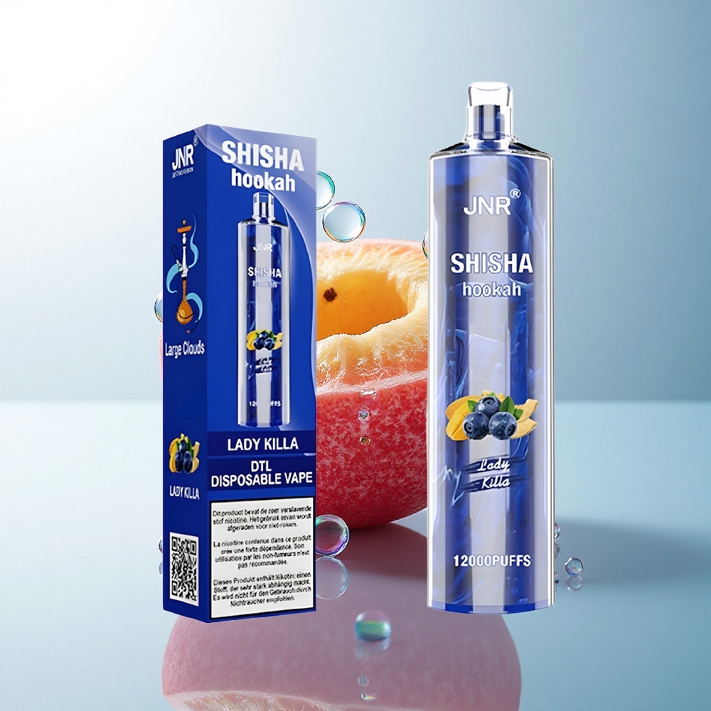 JNR Shisha Hookah 12000 Lady Killa 750mAh 24ml