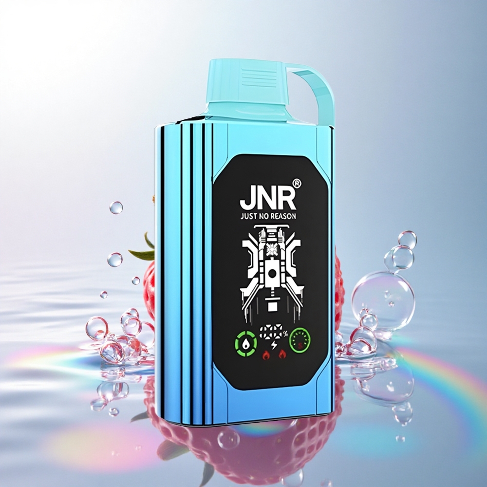 JNR Shisha Hookah Box 20500 Strawberry Raspberry Candy 1000mAh 25ml Dual Mesh Coil