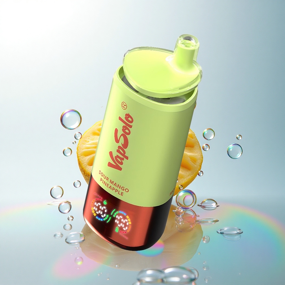 Vapsolo Triple 30000 Puffs Sour Mango Pineapple 40ml Type-C 20mg Nicotine