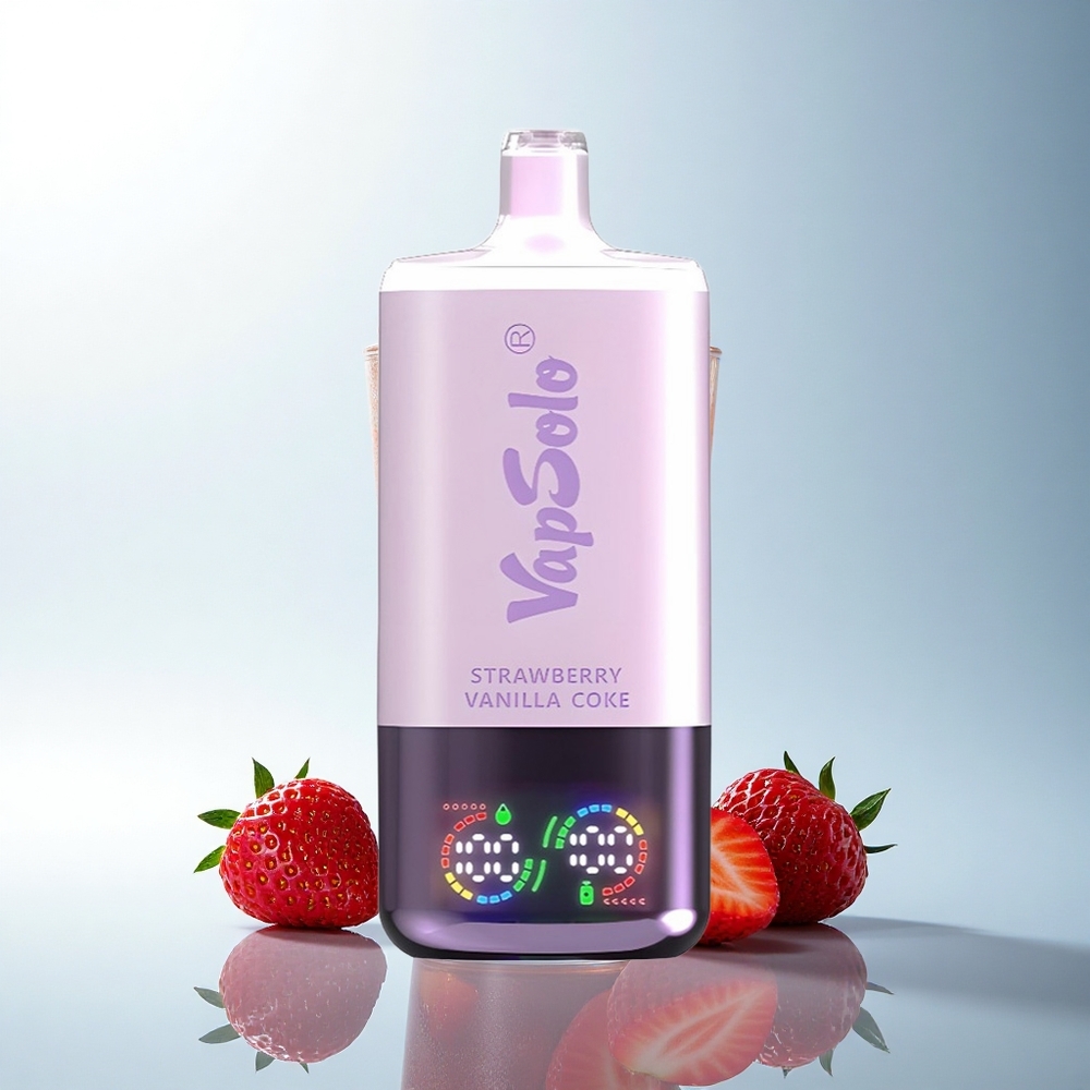 Vapsolo Triple 30000 Puffs Strawberry Vanilla Coke 40ml 20mg/ml Nicotine Type-C