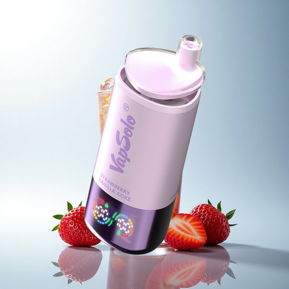 Vapsolo Triple 30000 Puffs Strawberry Vanilla Coke 40ml 20mg/ml Nicotine Type-C